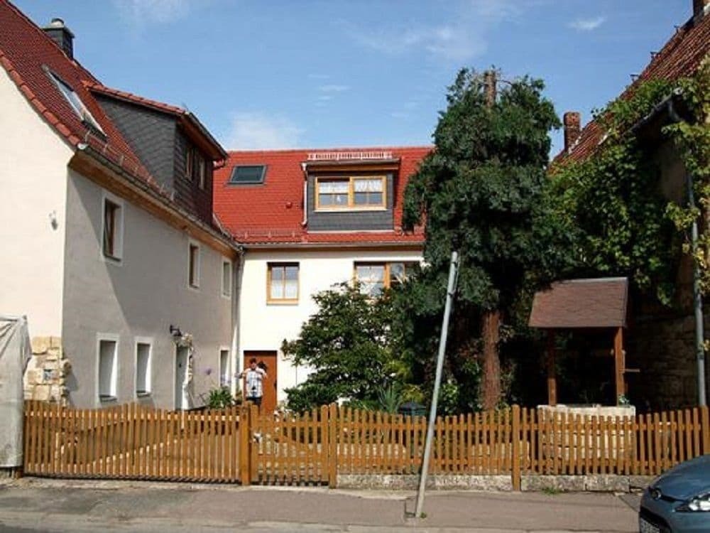 Gästezimmer am Märchenbrunnen Dresden Exterior foto
